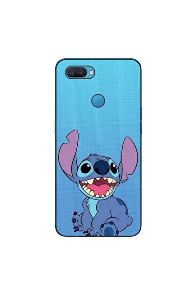 OEM Husa compatibila cu Oppo A12 Silicon Gel Tpu Model Stitch Blue