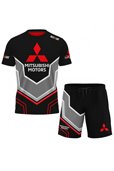 OEM Mitsubishi D076 men's t-shirt and shorts set