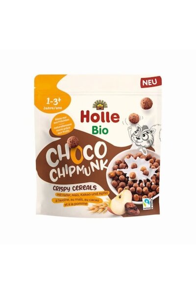 Holle Crunchy cocoa cereals for children, +1 year organic, 125g