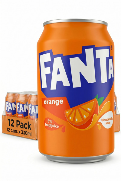 Fanta Băutură Răcoritoare, Origine Germania, Orange, 12 x 330ml