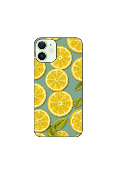 OEM Husa compatibila cu Apple iPhone 12 Mini Silicon Gel Tpu Model Summer Lem...