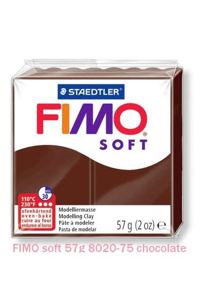 FIMO Pastă de modelaj Soft 57g - Maro