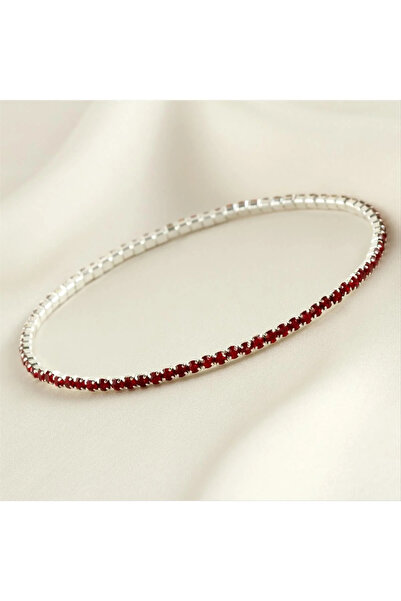 Marsilyan 2 mm Tiny Stone Striped Waterway Bracelet Elk-Bjtieg