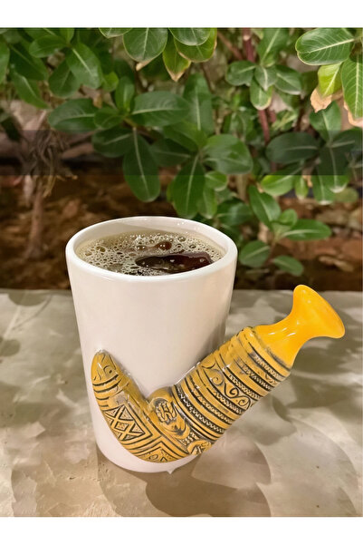 Pressia كوب قهوة جنبية كبير