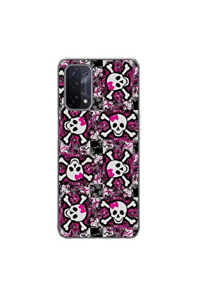 OEM Husa compatibila cu Oppo A54 5G, A74 5G Silicon Gel Tpu Model Pop Art Ske...