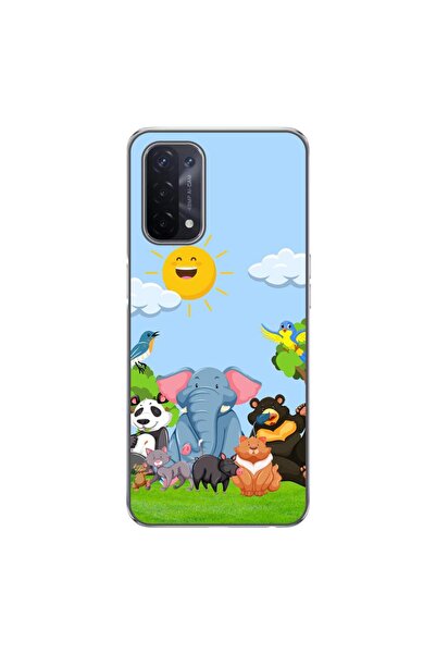 OEM Husa compatibila cu Oppo A54 5G, A74 5G Silicon Gel Tpu Model Prietenii J...
