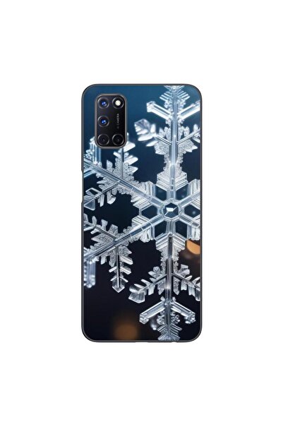 OEM Husa compatibila cu Oppo A72 Silicon Gel Tpu Model Big Snowflake