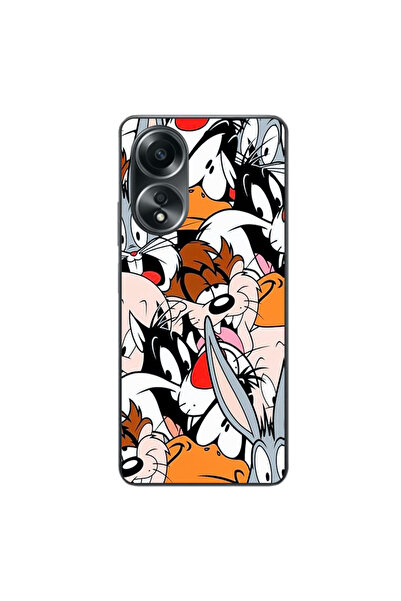 OEM Husa compatibila cu Oppo A58 4G Silicon Gel Tpu Model Looney Tunes