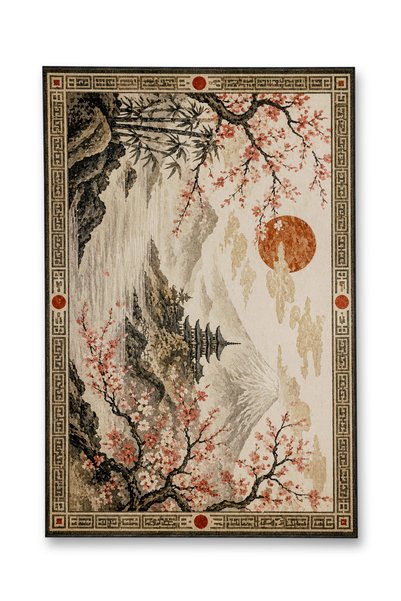 Rugs Modern Halı Sdt Fish Theme Patterned Modern Woven Base Decorative Carpet...