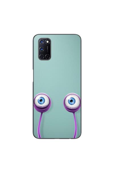 OEM Θήκη συμβατή με Oppo A72 Σιλικόνης Gel TPU με σχέδιο Μάτια Σαλιγκαριού