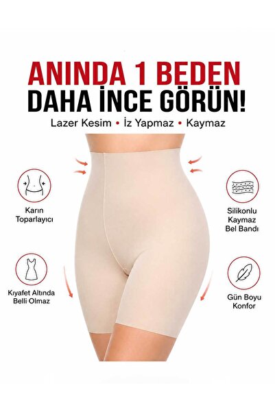 Erse 1 Size Slimming High Waist Tummy Control Corset Boxer – Tummy Flattening...