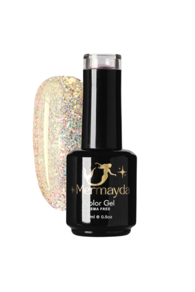 Mermayda Semi-permanent Nail Polish HemaFree Color Gel Party Charm SN11 15ml