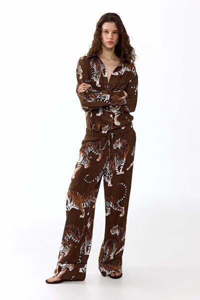 H&M Satin trousers