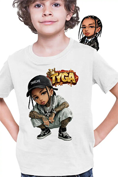OEM Tricou Copii Baieti Tyga Hip Hop Party Vibe