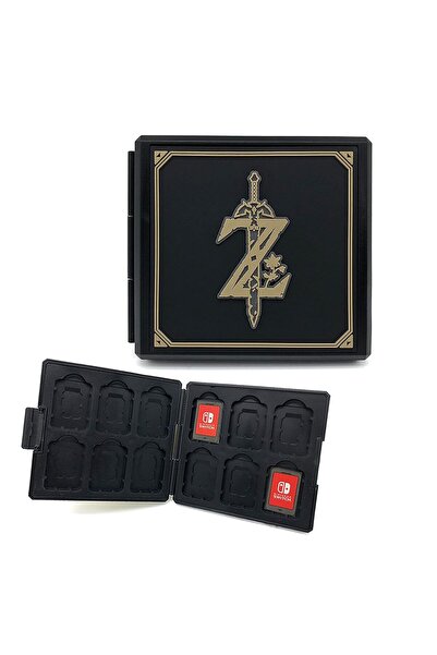 EHOME Switch Game Card Case - Portable Hard Shell Storage with 12 Card Slots ...