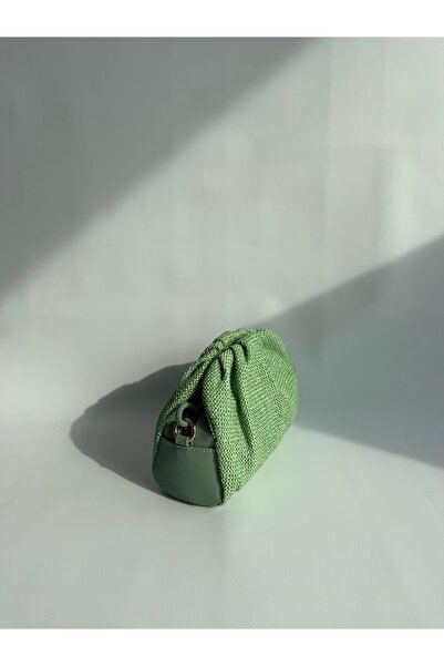 fular & bags Geantă de mână și de umăr din paie pentru femei, cu curea lungă ...