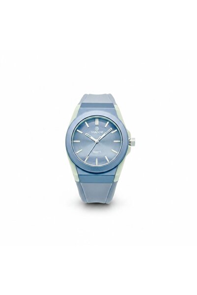 SHADOW Forest SD0480 Grey Silicone Strap Watch Minimalist Quartz Analog Wrist...