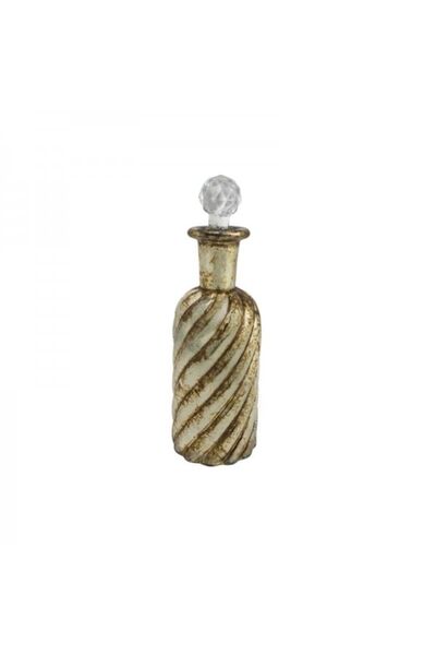 Oriana Ferelli Διακοσμητική Καράφα Γυάλινη Χρυσή 22cm 66591