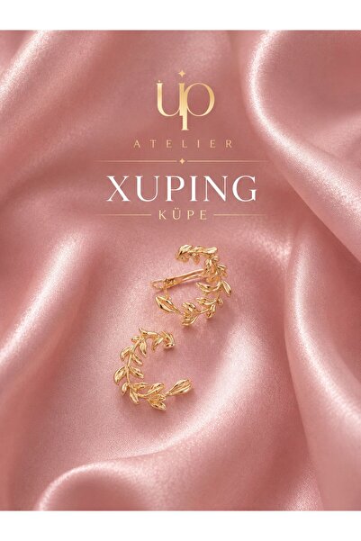 XUPING JEWELRY Xuping Zarif Yapraklı Buğday Başağı Modeli