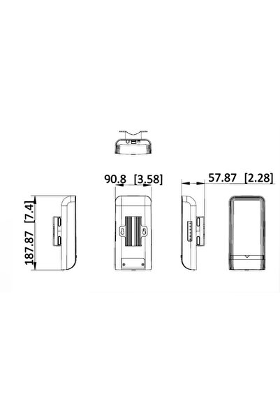 Hikvision Bezprzewodowy most DS-3WF3000-EI-5AC/P