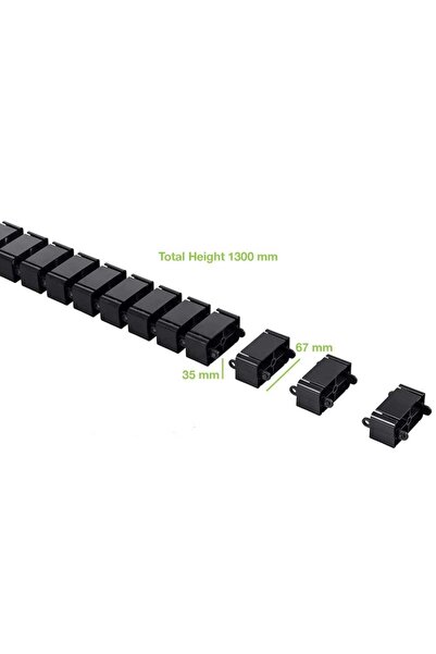 Techly Organizator cabluri ISWT-CAN-6735