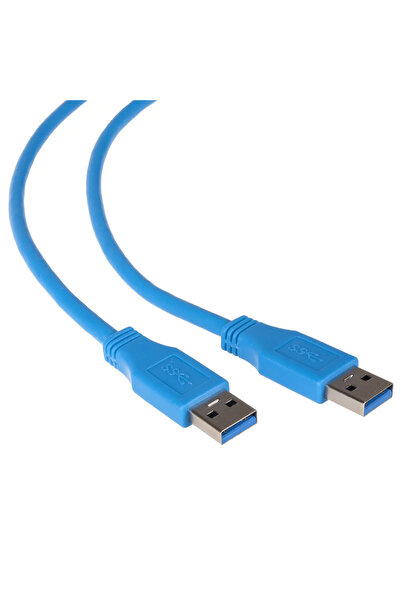 Maclean Cablu USB USB-A - 3 m Albastru (MCTV-583)