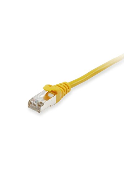 EQUIP Cablu patch Cat6 S/FTP 2xRJ45 7.50m galben LSZH pungă de plastic