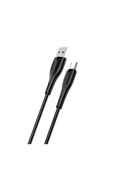Usams Kabel U38 USB-C 5A Fast Chargefor OPPO/HUAWEI 1m czarny/black SJ376USB0...