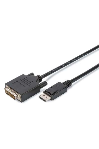 Digitus Cablu adaptor DisplayPort DVI - DP/DVI-D - 2 m - pachet de 10