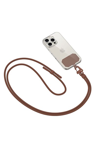 Tech-Protect GEANTĂ CROSSBODY CU CUREA DIN FÂRÂNGĂ C5S, MARO CIOCOLATĂ