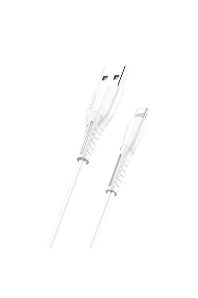 Usams Cablu USB 3.5 Lightning 2A Încărcare rapidă 1m alb/negru SJ364USB02 (US...