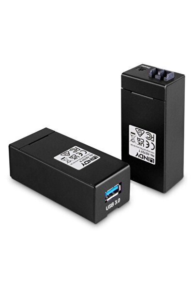LİNDY Extensor USB 3.1/3.0 prin fibră optică 400m