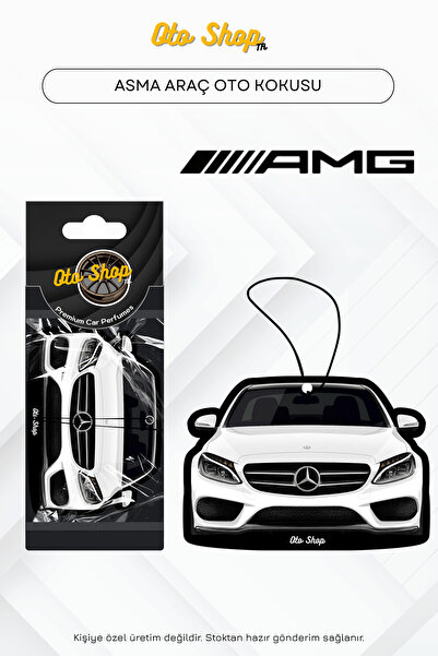 OTOSHOPTR MERCEDES W205 C SERİSİ Araba Kokuları Serisi Oto Araç Kokusu (Beyaz)