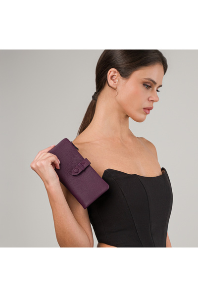 Westpolo Women's Genuine Leather Wallet with Multiple Compartments and Plenty...