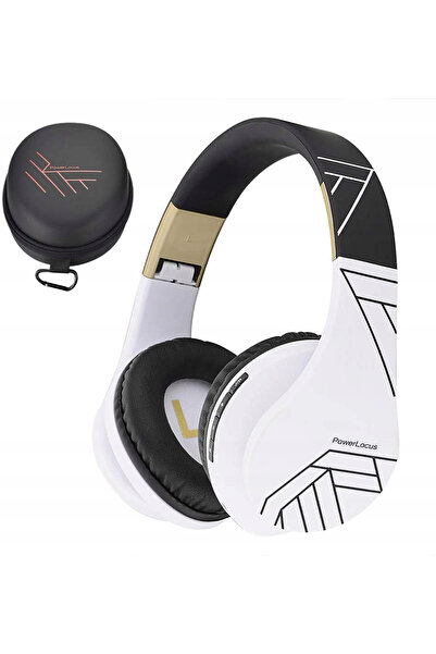 PowerLocus Căști Bluetooth P2 Negru/Alb