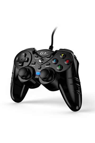 GENIUS gamepad GX Gaming GX-17UV/ dr√ ° tov√Ω/ USB/ vibraƒçn√≠/ pentru PC și PS3
