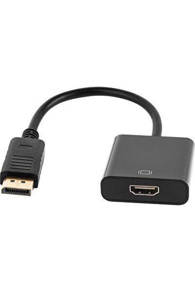Cabletech Adaptor Av Lechpol Displayport - HDMI Negru (Kom0850)