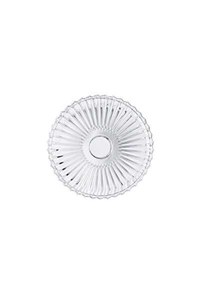 ROY KING Royking Round Glass Presentation Plate 20cm Transparent