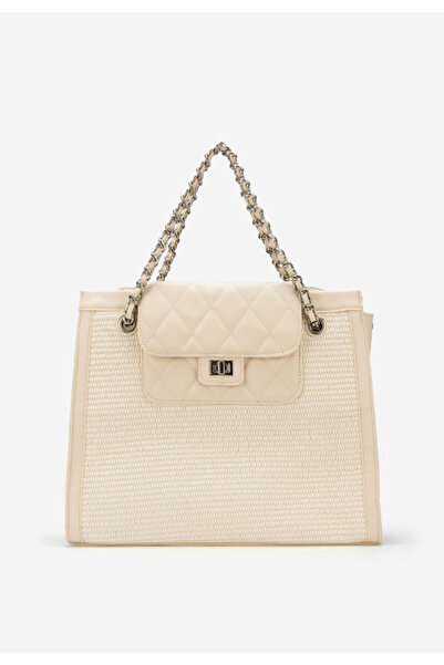B T Shoes Danubia beige handbag
