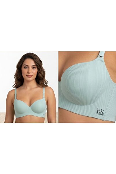 F.K Non-Marking Laser Cut Hand-Filled Padded Push-Up Bra