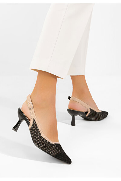 B T Shoes Pantofi slingback Rabiella negri