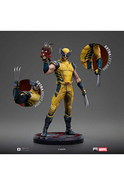Iron Studios Wolverine Figür - Deadpool & Wolverine Figür - Art Scale 1/10 -