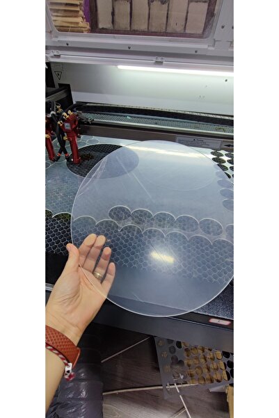 Butenin Atölyesi İmalattan lazer kesim, 30 cm şeffaf pleksi (kapı süsü için),...