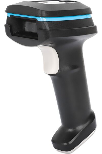 MANHATTAN Scanner de coduri de bare 2D LED, 450mm, IP52, portabil