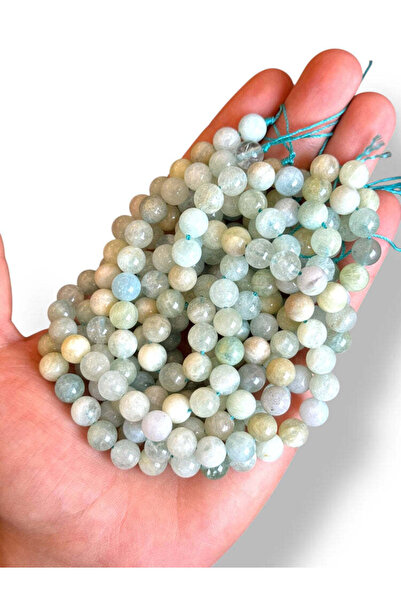 Bozhi Bead Set Amazonite Natural Stone 8mm - Natural Stone Beads Amazonite
