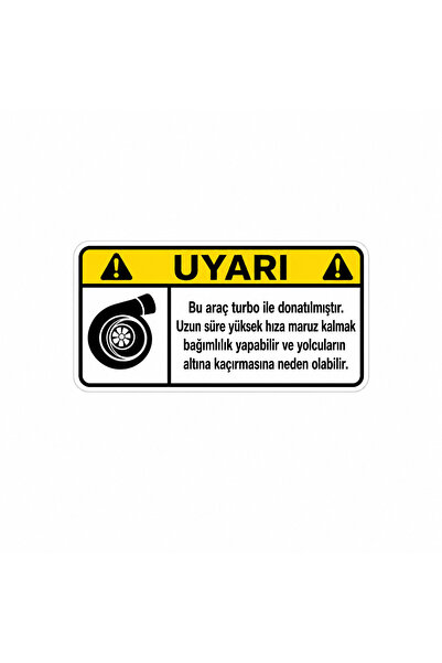 MİNUZ Araba Sticker Oto Etiket Espirili Araç Yazısı 10x5 cm Suya Dayanıklı