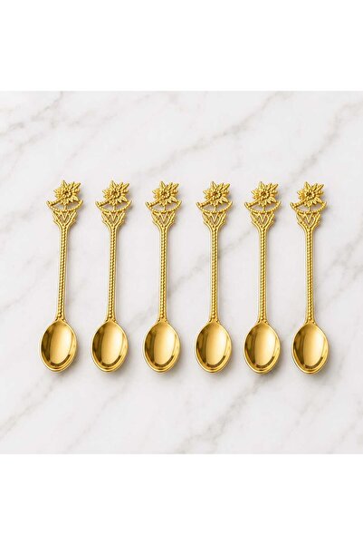 CEPHOME Set of 12 Figured Teaspoons-Patterned Teaspoons