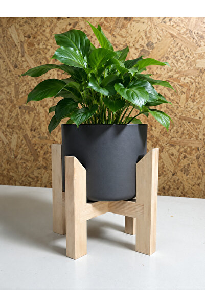 söbeartier 🌿   Nature Square Wooden Flower Pot Stand
