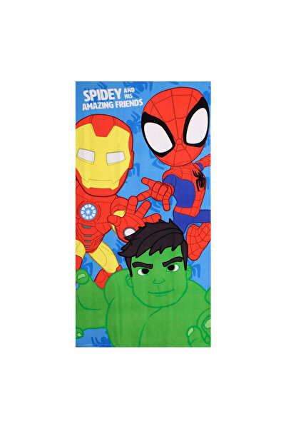 SPIDERMAN Polyester beach towel, Spidey and Friends 140x70 cm