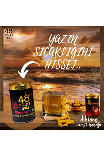 Diblong enerji içeceği 6 ad. + 6 adet 48 hourse 150 ml gönderim